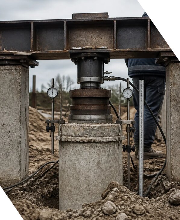 Испытание свай на несущую способность сооружений в Пугачёве