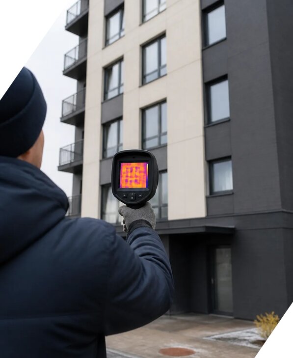 Тепловизионное обследование зданий в Пугачёве от 5080 р. | ЭкспертизаРоссия