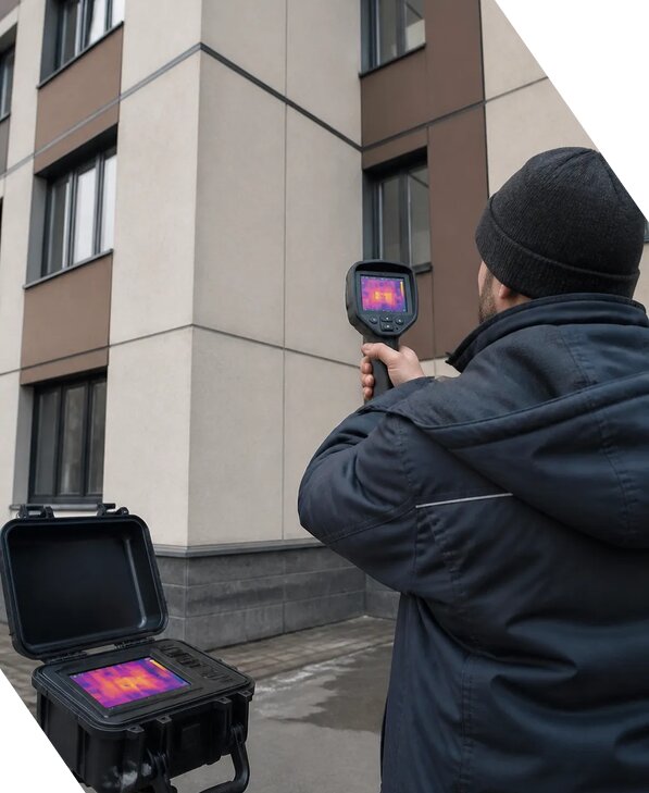 Тепловизионное обследование зданий и сооружений в Пугачёве